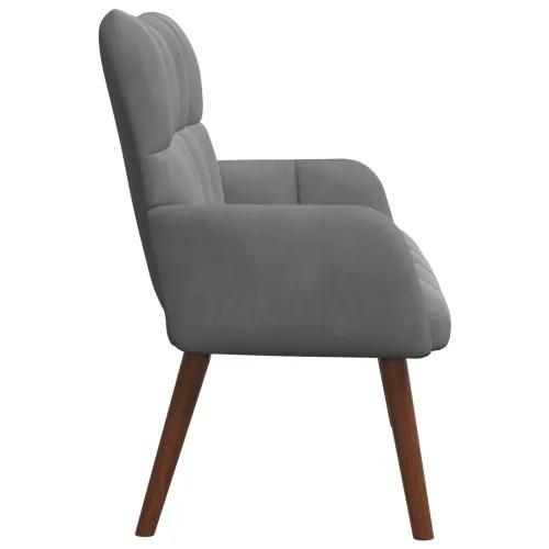 Sofa za dvije osobe Tamnosiva 115 x 61 x 87 cm Baršun - Tamnosiva Cijena