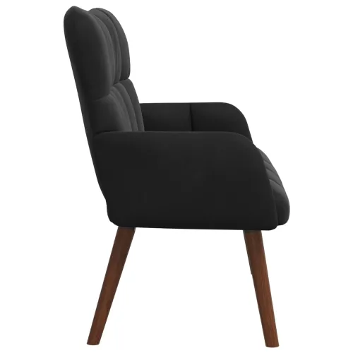 Sofa za dvije osobe Crna 115 x 61 x 87 cm Baršun - Crna Cijena