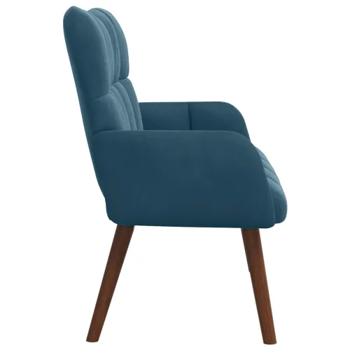 Sofa za dvije osobe Plava 115 x 61 x 87 cm Baršun - Plava Cijena