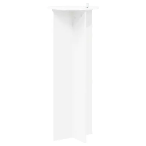Stalak za biljke 2 kom. Bijela Ø40 x 100 cm Konstruirano drvo - Bijela 40 x 40 x 100 cm Cijena