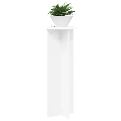 Stalak za biljke 2 kom. Bijela Ø40 x 100 cm Konstruirano drvo - Bijela 40 x 40 x 100 cm Cijena