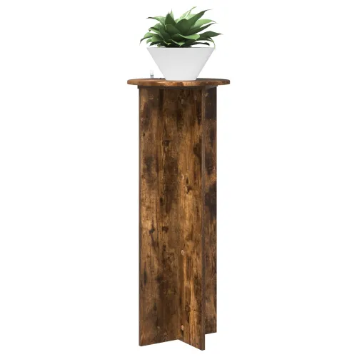 Stalak za biljke 2 kom. Dimljeni hrast Ø40 x 100 cm - Dimljeni hrast 40 x 40 x 100 cm Cijena