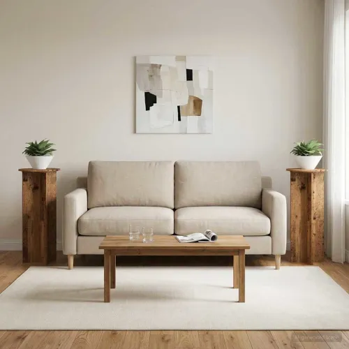 Stalak za biljke 2 kom. Staro drvo Ø40 x 100 cm - Staro drvo 40 x 40 x 100 cm Cijena
