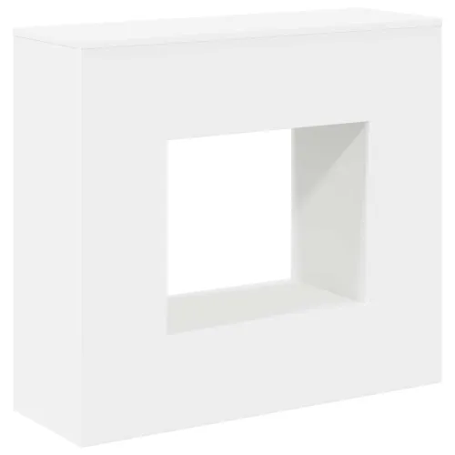 Console Table Bijela 82 x 29 x 74 cm Konstruirano drvo - Bijela 82 x 29 x 74 cm Cijena