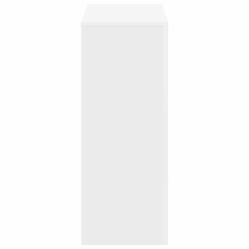 Console Table Bijela 82 x 29 x 74 cm Konstruirano drvo - Bijela 82 x 29 x 74 cm Cijena