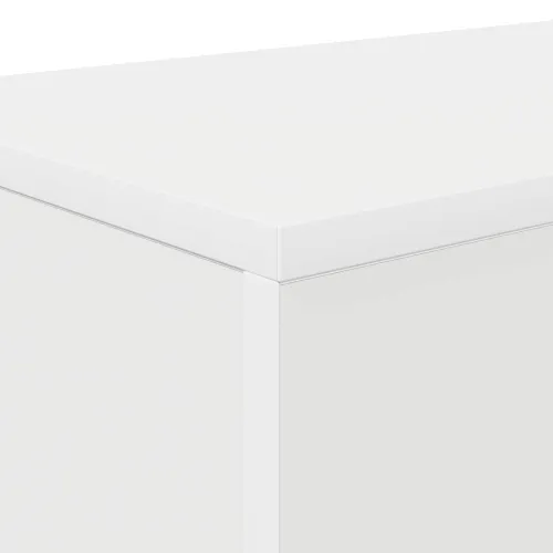Console Table Bijela 82 x 29 x 74 cm Konstruirano drvo - Bijela 82 x 29 x 74 cm Cijena