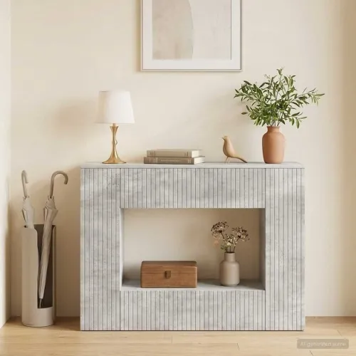 Konzolna stolica Betonsko Siva 101 x 29 x 74 cm - Betonsko siva 101 x 29 x 74 cm Cijena
