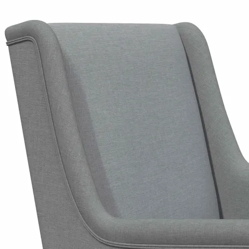 Ljuljačka Svijetlo siva 62 x 80 x 85 cm tkanina - Svjetlosiva Cijena