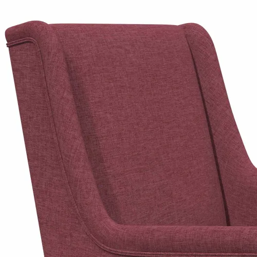 Ljuljačka Vinska crvena 62 x 80 x 85 cm tkanina - boja crnog vina Cijena