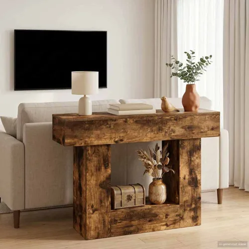 Dimljeni Hrast 101 x 30 x 74 cm - Dimljeni hrast 101 x 30 x 74 cm Cijena