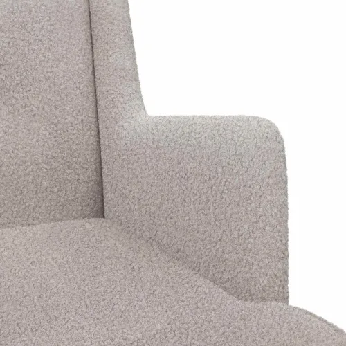 Ljuljačka Svjetlosiva 62 x 80 x 85 cm Bouclé - Svjetlosiva Cijena