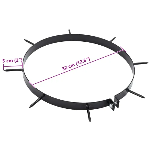 Stezaljka za aerator za travu s bodljama 5 kom. Ø 320 mm Čelik - Ø32 cm Cijena