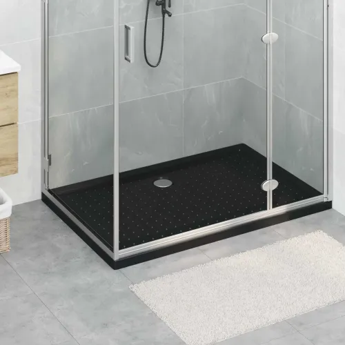 Podloga za tuš s točkicama 120 x 80 x 4 cm ABS Crna - 80 x 120 x 4 cm Crna Cijena