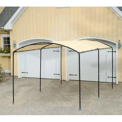 ShelterLogic - Nadstrešnica za automobile | Bež | 490x270x240 cm - BRANDED IN THE USA Cijena