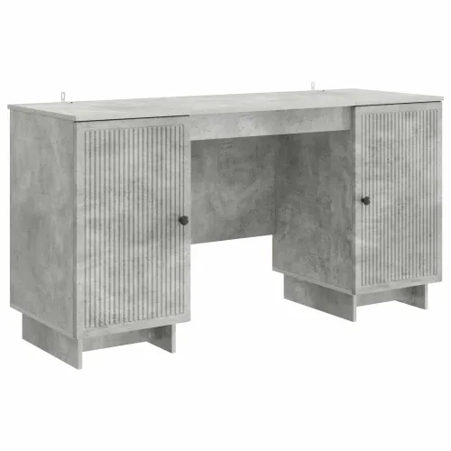Stol Betonska siva Konstruirano drvo 142,5 x 50 x 75 cm - Betonska siva Cijena