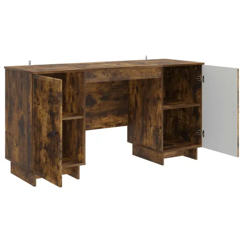 Stol Dimljeni hrast Konstruirano drvo 142,5 x 50 x 75 cm - Dimljeni hrast Cijena