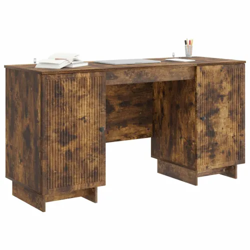 Stol Dimljeni hrast Konstruirano drvo 142,5 x 50 x 75 cm - Dimljeni hrast Cijena
