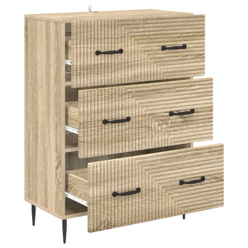 Ormar s ladicama Hrast sonoma 66 x 34,5 x 89,5 cm - Hrast sonoma Cijena