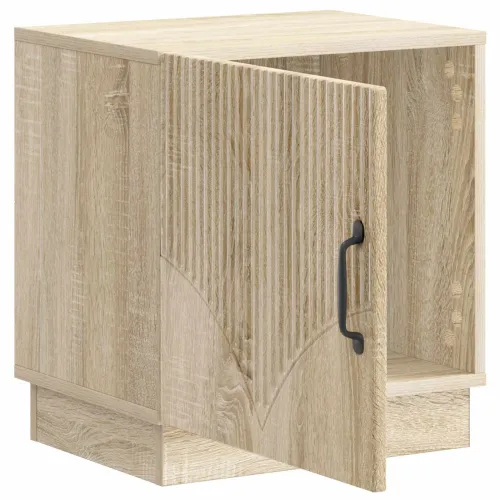 Noćni ormarić Hrast sonoma 43 x 34,5 x 47 cm Konstruirano drvo - Hrast sonoma 1 Cijena