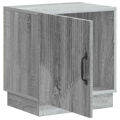 Noćni ormarić Siva Sonoma 43 x 34,5 x 47 cm Konstruirano drvo - Siva Sonoma 1 Cijena