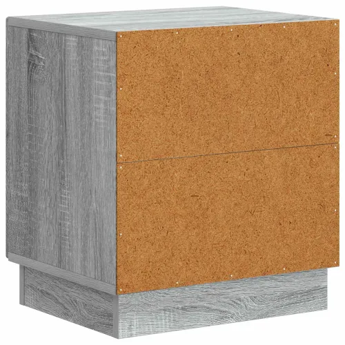 Noćni ormarić Siva Sonoma 43 x 34,5 x 47 cm Konstruirano drvo - Siva Sonoma 1 Cijena