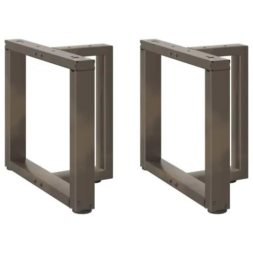 Noge za klub stolić T-oblika 2 kom Prirodni Čelik 50x25x(42-43) cm Čelik - Prirodna 50 x 25 x (42-43) cm 2 1 Cijena