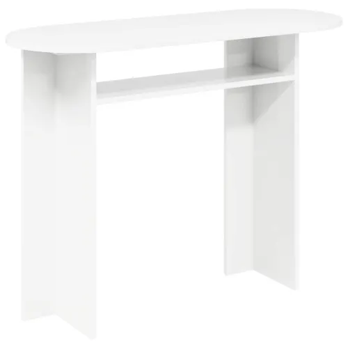 Konzolna stolica Bijela 100 x 39,5 x 75 cm Konstruirano drvo - Bijela Cijena