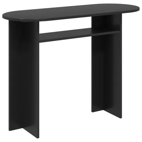 Konzolna stolica Crna 100 x 39,5 x 75 cm Konstruirano drvo - Crna Cijena