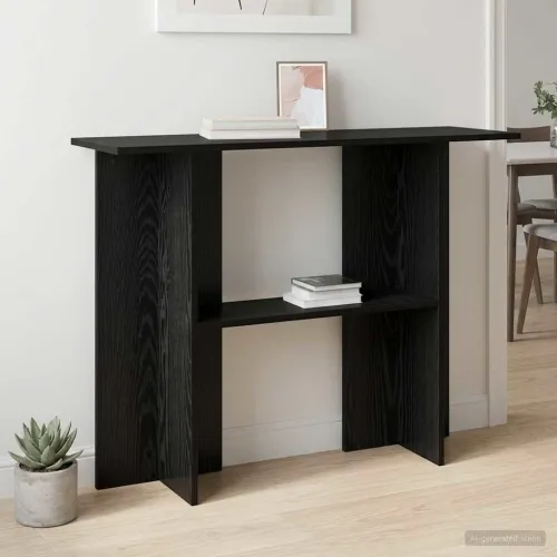 Konzolna stolica Crni hrast 100 x 30 x 75 cm Konstruirano drvo - Crni hrast Cijena