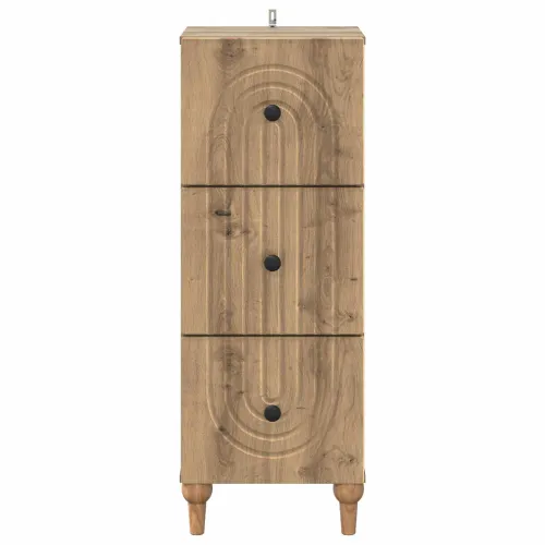 Ormar s ladicama 33 x 34,5 x 90 cm Konstruirano drvo - Hrast artisan Cijena