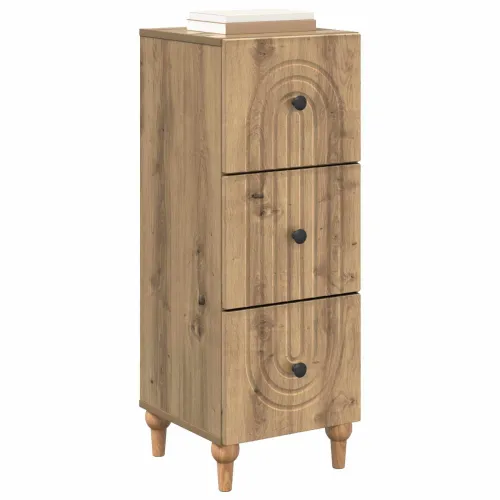 Ormar s ladicama 33 x 34,5 x 90 cm Konstruirano drvo - Hrast artisan Cijena