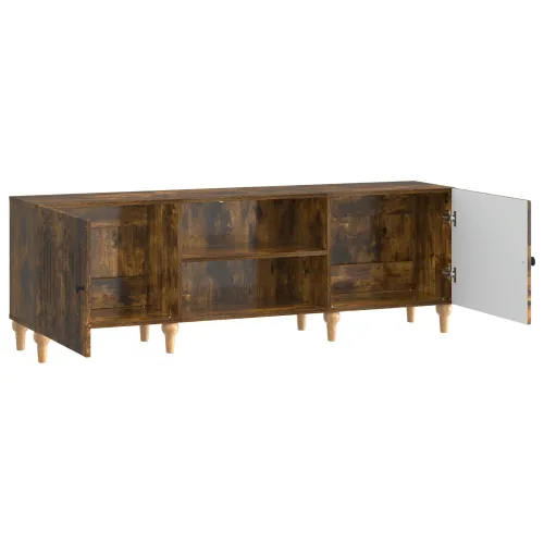 TV ormar 150 x 31 x 50 cm Dimljeni hrast Konstruirano drvo - Dimljeni hrast Cijena