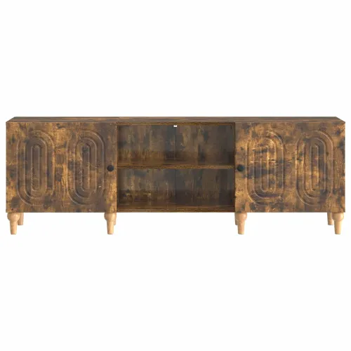 TV ormar 150 x 31 x 50 cm Dimljeni hrast Konstruirano drvo - Dimljeni hrast Cijena