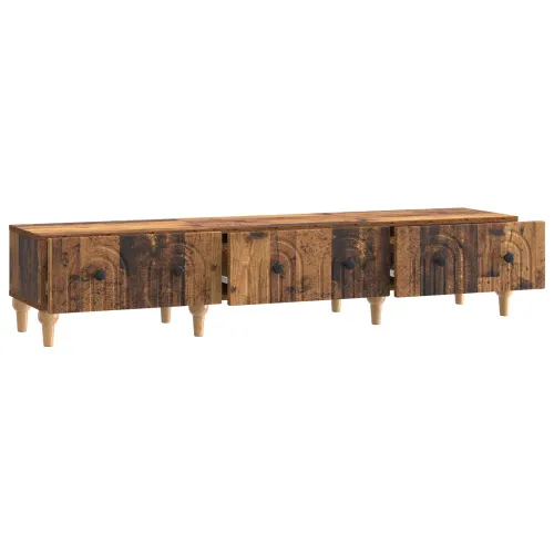 TV ormar Staro drvo 147 x 34,5 x 30 cm Konstruirano drvo - Staro drvo Cijena