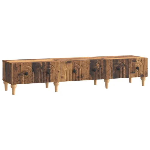 TV ormar Staro drvo 147 x 34,5 x 30 cm Konstruirano drvo - Staro drvo Cijena
