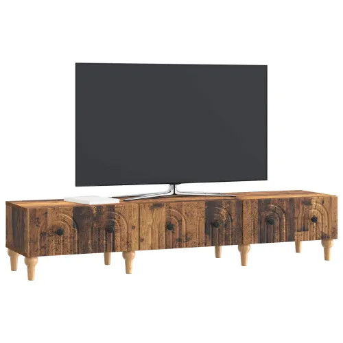 TV ormar Staro drvo 147 x 34,5 x 30 cm Konstruirano drvo - Staro drvo Cijena