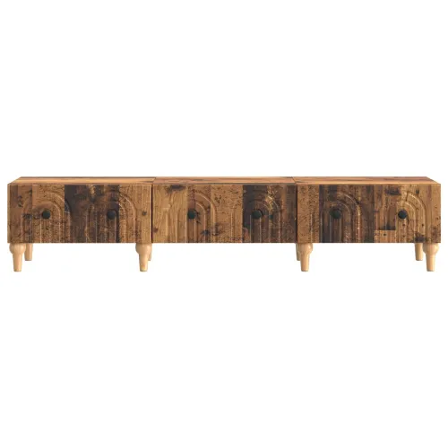 TV ormar Staro drvo 147 x 34,5 x 30 cm Konstruirano drvo - Staro drvo Cijena