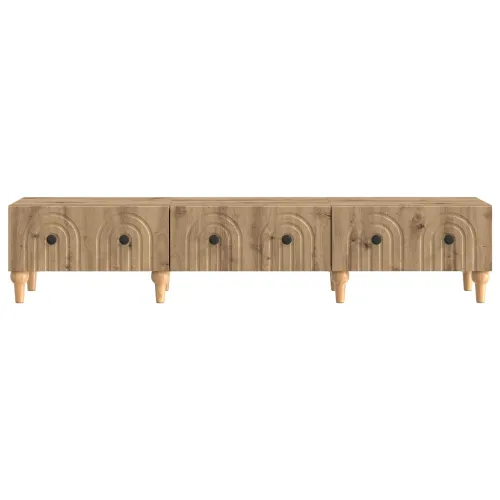 TV ormar 147 x 34,5 x 30 cm Hrast artisan Konstruirano drvo - Hrast artisan Cijena