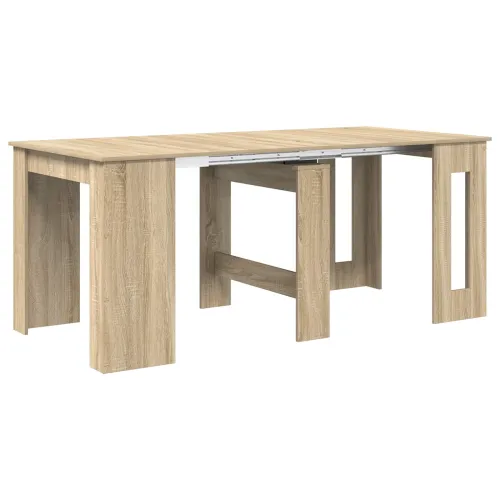 Blagovaonski stol 180 x 85 x 75 cm Konstruirano drvo - Hrast sonoma 180 cm Cijena
