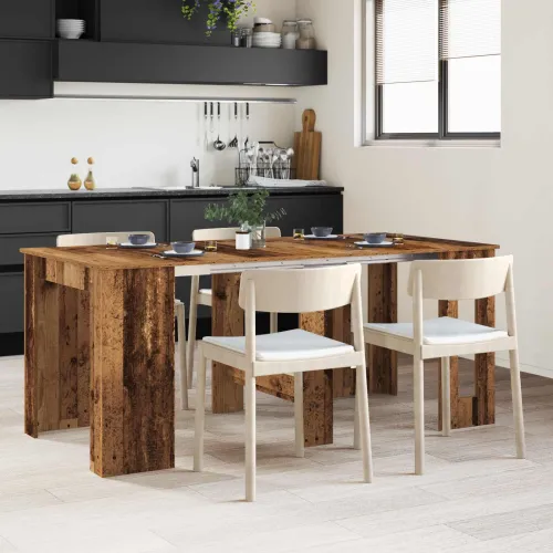 Blagovaonski stol 180 x 85 x 75 cm Konstruirano drvo Staro drvo - Staro drvo 180 cm Cijena