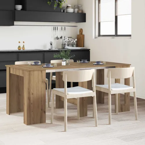 Blagovaonski stol Hrast artisan 180 x 85 x 75 cm - Hrast artisan 180 cm Cijena