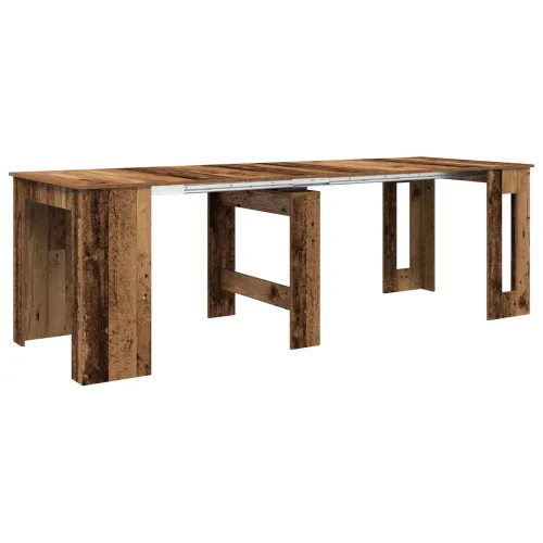 Blagovaonski stol 240 x 85 x 75 cm Konstruirano drvo Staro drvo - Staro drvo 240 cm Cijena