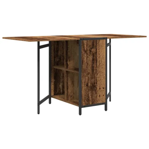 Blagovaonski stol 144 x 60 x 75 cm Konstruirano drvo Staro drvo - Staro drvo Cijena