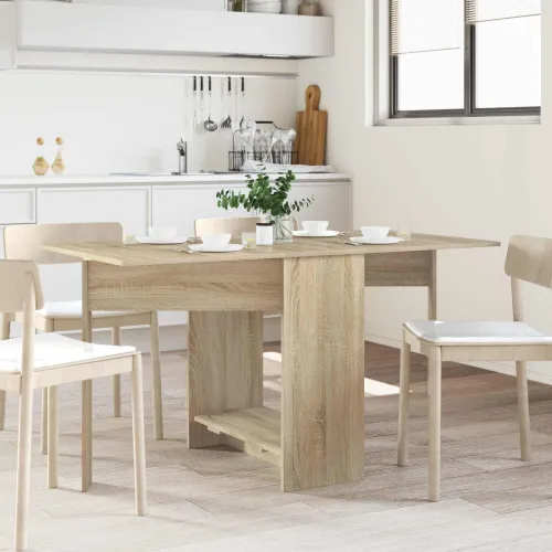 Blagovaonski stol 138 x 70 x 73,5 cm Konstruirano drvo - Hrast sonoma Cijena