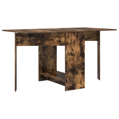 Blagovaonski stol 138 x 70 x 73,5 cm Konstruirano drvo - Dimljeni hrast Cijena