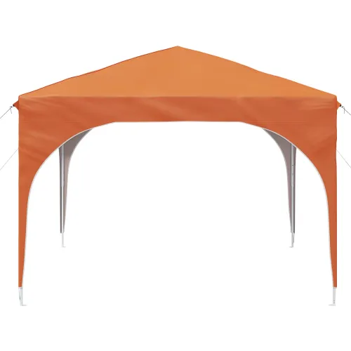 Rastezljivi šator za svadbe - šator za zabave 290 x 290 x 245 cm Narančasta - Narančasta Bez bočnog zida Cijena