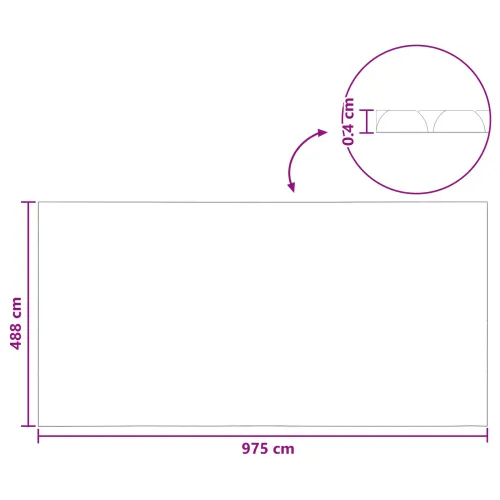 Solarna pokrivača za bazen teške kvalitete 975 x 488 cm 200 μm - Plava 975 x 488 cm 200 μm Cijena