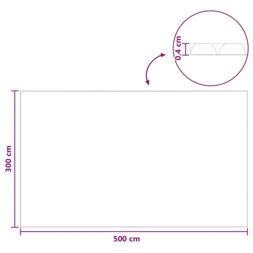 Solarna pokrivača za bazen teške kvalitete 500 x 300 cm 200 μm - Crna i plava 500 × 300 cm 200 μm Cijena
