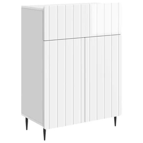 Kreveta Bijela visokog sjaja 66 x 34,5 x 92 cm - Bijela visokog sjaja Cijena