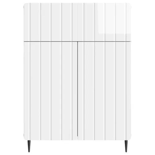Kreveta Bijela visokog sjaja 66 x 34,5 x 92 cm - Bijela visokog sjaja Cijena
